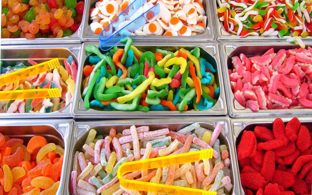 carbohydrate intolerance - snacks - gummy worms - sugar candy